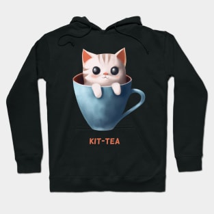 Kit-tea Kittea Kitty Cat Tea Hoodie